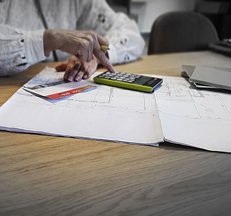 Offerte woonbeton gietvloer Offerte voor een woonbeton gietvloer wordt opgemaakt aan de hand van een bouwtekening en de maten