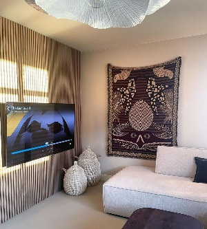Bohemian Chic Modern Interieur Met Bio Cement Gietvloer 300 X 333 Bio Cement gietvloer