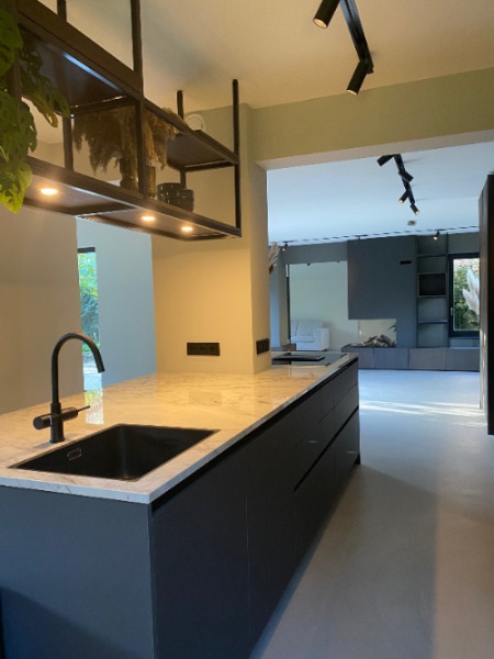Gietvloer keuken