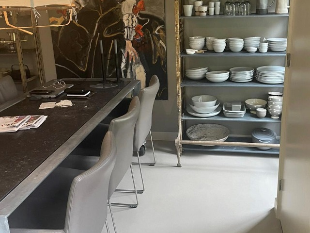 Gietvloer keuken