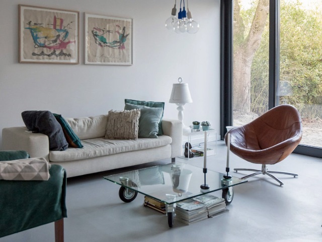 Gietvloer Woonkamer Gietvloer woonkamer