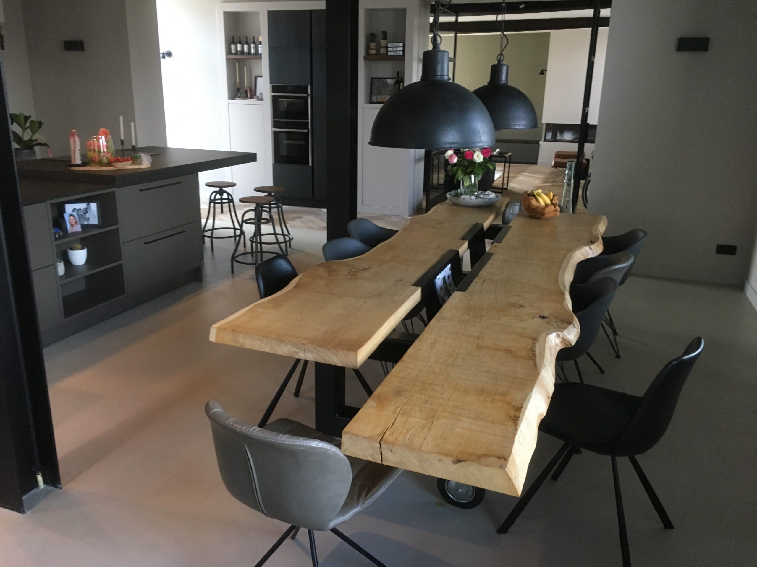 Beton Ciré vloer industrieel interieur Beton Ciré vloer industrieel interieur