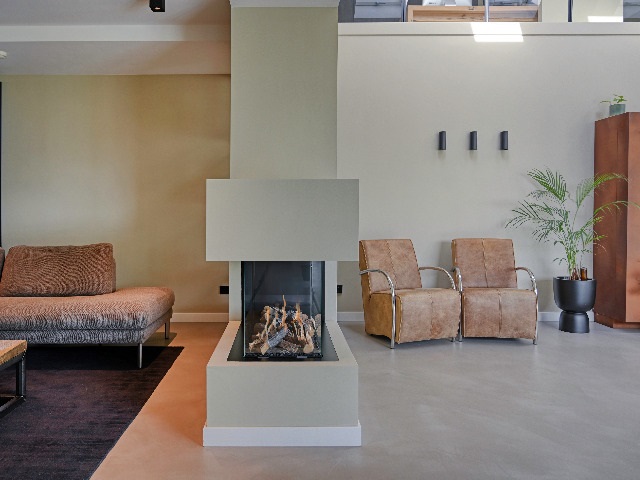 Woonkamer gietvloer woonkamer gietvloer