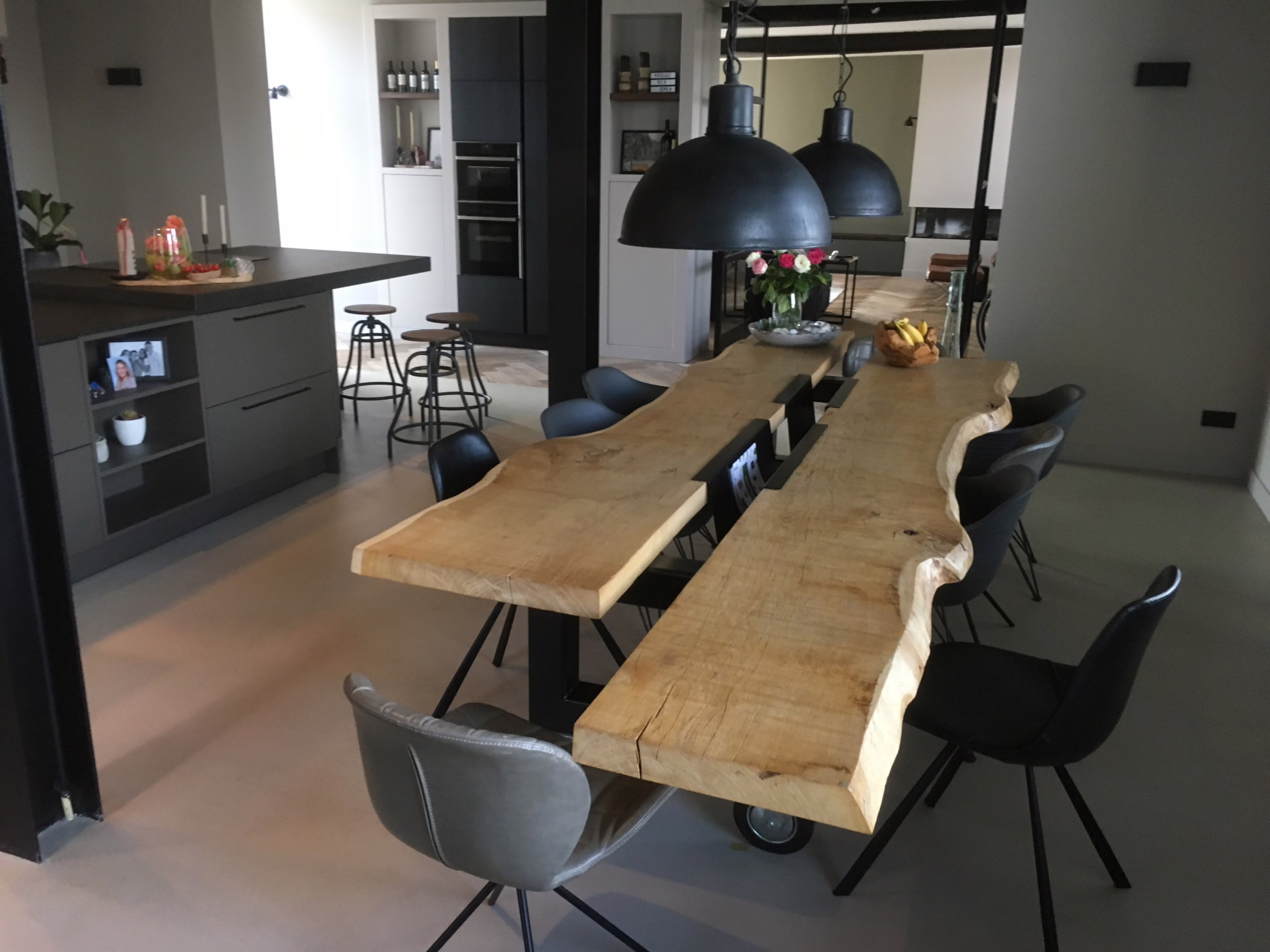 Design Woonbeton industrieel modern interieur